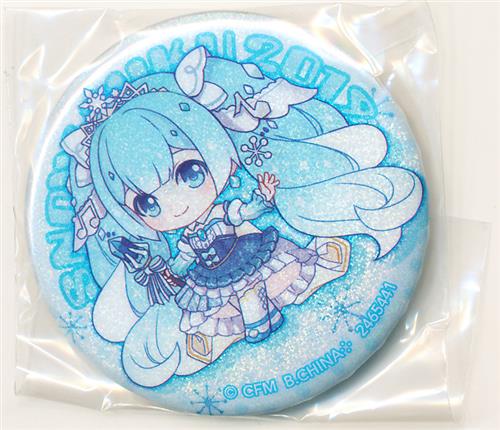 VOCALOID 雪ミク2019あそーと ガシャポンくじ C賞 缶バッジ 雪ミク2019 A