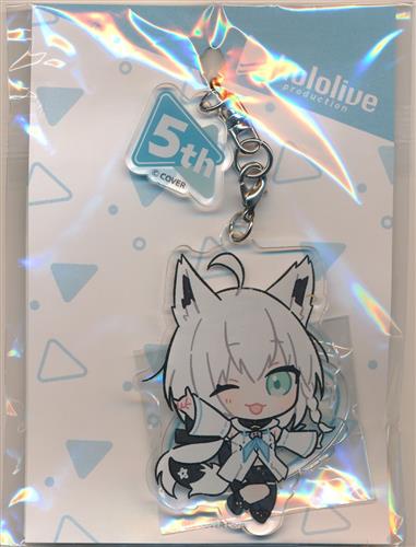 【未開封】ホロライブ C101 アクリルスタンドキーホルダー 白上フブキ