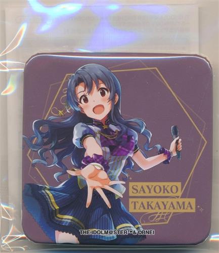 THE IDOLM＠STER ORCHESTRA CONCERT ～SYMPHONY OF FIVE STARS!!!!!～ 開催記念グッズ 公式スクエア缶バッジ 高山紗代子