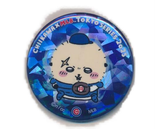 ちいかわ×MLB TOKYO SERIES ホログラムカンバッジ(缶バッジ) ラッコ