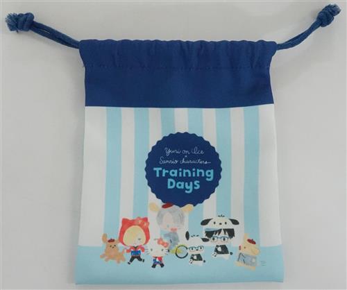 ユーリ!!! on ICE × Sanrio characters Training Days 巾着 集合ver.