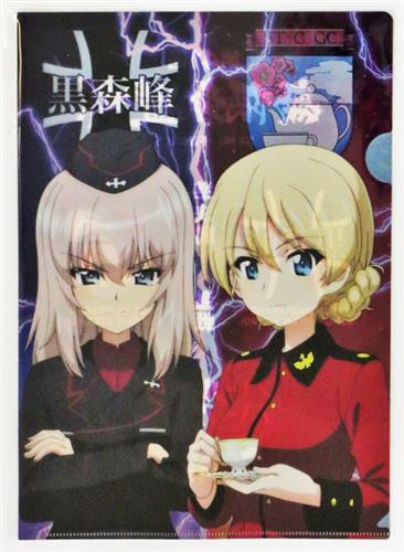 ガールズ&パンツァー 最終章 第4話 A4クリアファイル 黒森峰VS聖グロver. 逸見エリカ&ダージリン