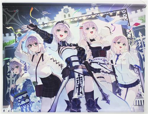 ホロライブ 活動5周年記念 5年間のノエルB2タペストリー 白銀ノエル