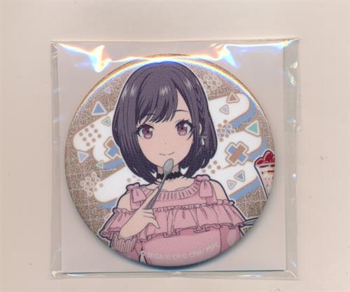 はっぴーこれくしょんくじ(はぴこれ) 劇場版 プロジェクトセカイ 壊れたセカイと歌えないミク B BOX E賞 グリッター缶バッジ 東雲絵名