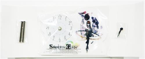 【未開封】Steins;Gate アクリル置時計 岡部倫太郎&牧瀬紅莉栖&椎名まゆり