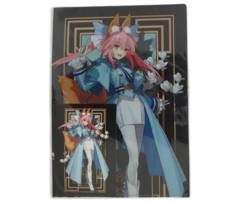 Fate/EXTRA ワダアルコ展 Fate & Fate/EXTRA ART WORKS A4クリアファイル&ポストカードセット キャスター