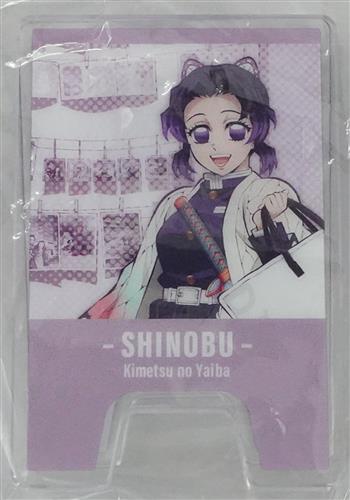 鬼滅の刃 ダイニング新店舗記念イラスト ランダム看板風スタンドクリップ 胡蝶しのぶ(半身)