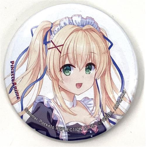 Summer Pockets REFLECTION BLUE ガラガラくじ 缶バッジ 紬ヴェンダース