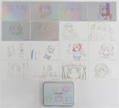 【未開封】五等分の花嫁 アニメ原画展 メモリアルポストカードセット 中野二乃