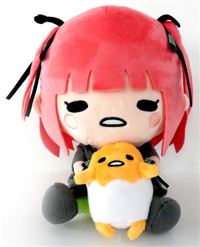 映画 五等分の花嫁×ぐでたま ぬいぐるみ ぐでたまver. 中野二乃&ぐでたま