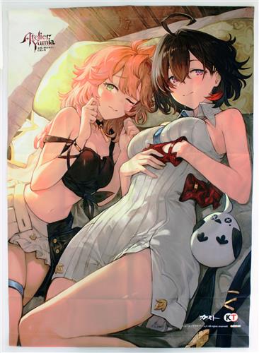 【未開封】ユミアのアトリエ ~追憶の錬金術士と幻創の地~ 描き下ろしビッグタペストリー ユミア・リースフェルト&アイラ・フォン・デューラー 【amiamiパック内容物】