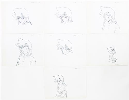 劇場版 名探偵コナン 時計じかけの摩天楼 複製アニメ原画7枚セット 【週刊少年サンデー2023年6号～8号 応募者全員サービス】