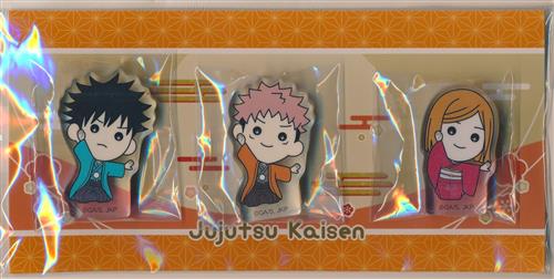 呪術廻戦 たすっこ ミニアクリルブロック3個セット 着物Ver. 虎杖悠仁&伏黒恵&釘崎野薔薇