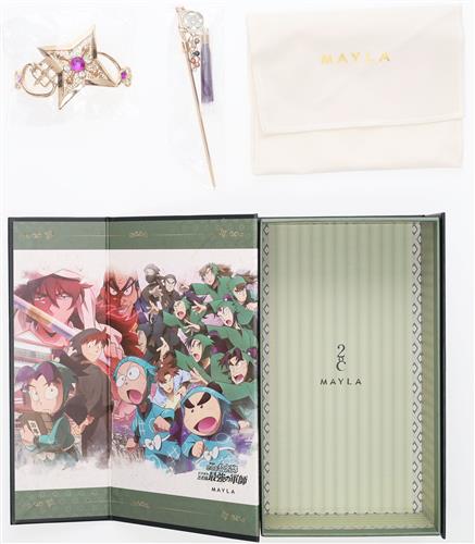 忍たま乱太郎 『劇場版 忍たま乱太郎 ドクタケ忍者隊最強の軍師』 × MAYLA 忍たま乱太郎 アイコニック ヘアオブジェ マジェステ + 簪 忍術学園 四年生