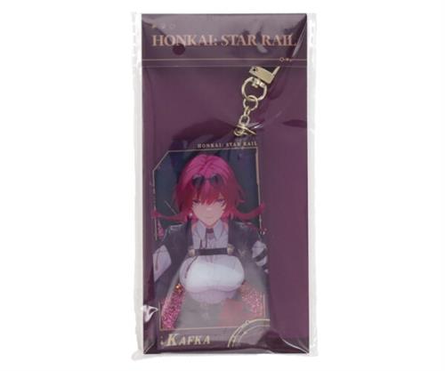 【未開封】崩壊:スターレイル 群星の招待シリーズ グリッターアクリルキーホルダー カフカ