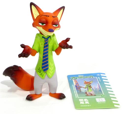 TOPTOY Disney ZOOTOPIA ジュディ&ニックの物語シリーズ Nick 街頭 【フィギュア】[TOPTOY]