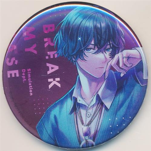 ブレイクマイケース メタリック缶バッジ 環野揺 【AGF 2023】 ﾌﾞﾚｲｸﾏｲ