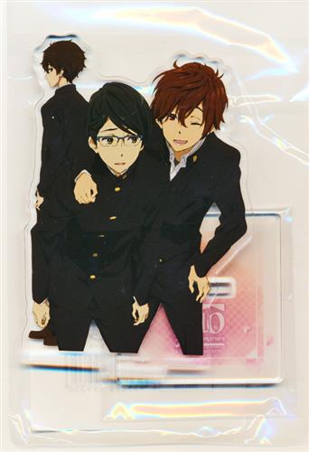 くじ引き堂 氷菓 TVアニメ10周年記念くじ B-9賞 アクリルスタンドフィギュア 折木奉太郎&陸山宗芳&田名辺治朗