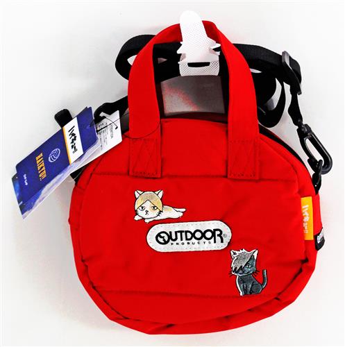 ハイキュー!!×OUTDOOR PRODUCTS ボンディングラウンドショルダー 音駒高校 黒尾鉄朗&孤爪研磨