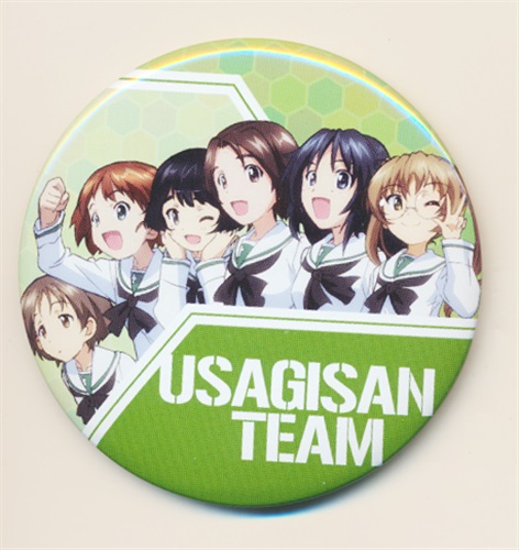 ガールズ&パンツァー 劇場版 キャラバッジコレクション (缶バッジ) USAGISAN TEAM