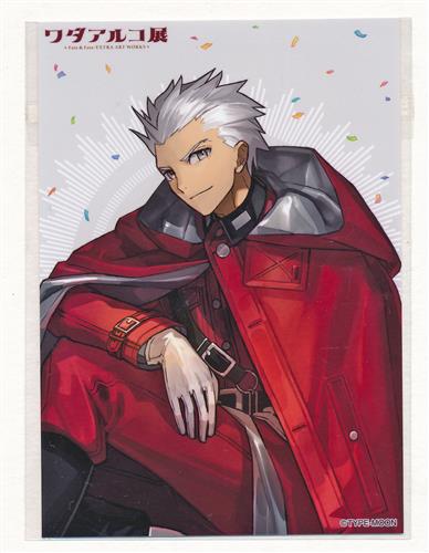 Fate/EXTRA ワダアルコ展 Fate & Fate/EXTRA ART WORKS ブロマイド  無銘