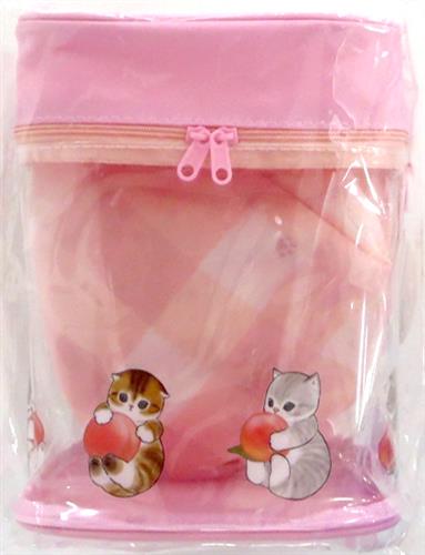 mofusand 巾着付きショルダーバッグ ピンク