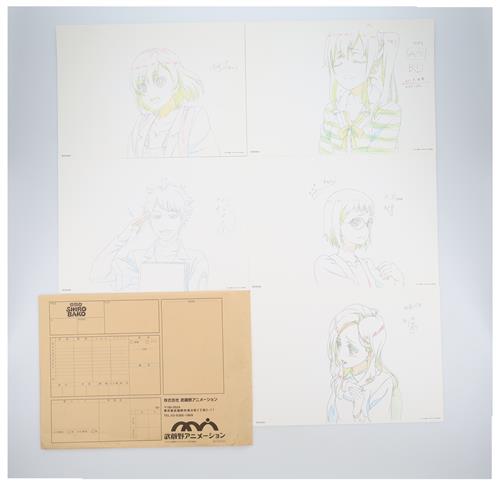 劇場版 SHIROBAKO 複製原画 D 【来場者特典/入場者特典】