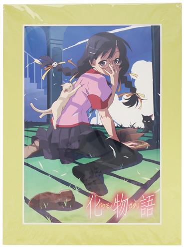 化物語 額入りクリスタルプリント 羽川翼 Ver.