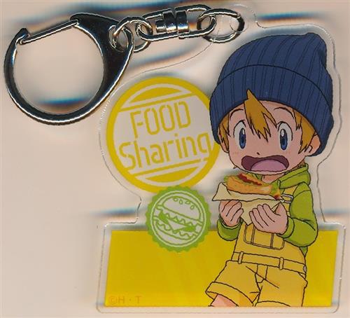 デジモンアドベンチャー トレーディングアクリルキーホルダー vol.2 食べ物わけっこver. 高石タケル