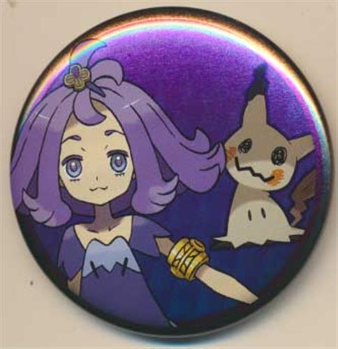 ポケットモンスター 缶バッジコレクション ～アローラ編 A～ アセロラ&ミミッキュ