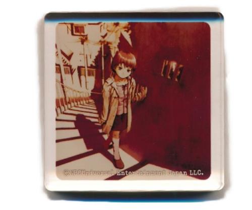 serial experiments lain WEIRD展 トレーディングミニアクリルブロック 岩倉玲音(階段)
