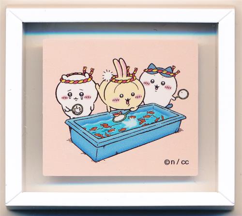 ちいかわ ちいかわ縁日 トレーディングフレームマグネット ちいかわ&ハチワレ&うさぎ B