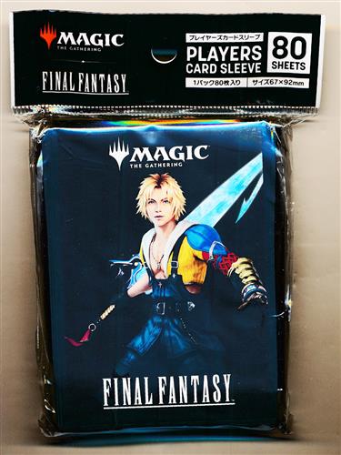 マジック:ザ・ギャザリング プレイヤーズカードスリーブ FINAL FANTASY MFS-07 パッケージアート 統率者 「カウンター・ブリッツ」 ティーダ(FFX)
