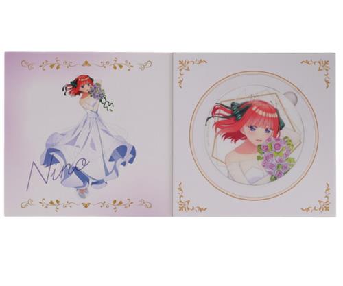 五等分の花嫁∽ フラットガシャポン アクリルコースターディスプレイ 中野二乃