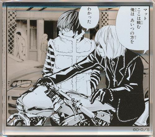 デスノート展 DEATH NOTE EXHIBITION コマプレートスタンド メロ&マット