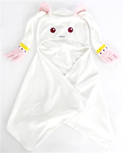 魔法少女まどか☆マギカ キュゥべえなりきりフリースブランケット キュゥべえ