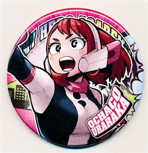 僕のヒーローアカデミア 僕のヒーローアカデミア展 DRAWING SMASH コレクション缶バッジ ヒロアカ展KV Ver. 麗日お茶子