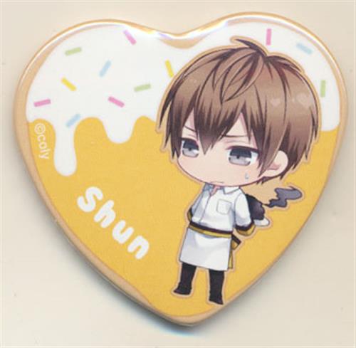 スタンドマイヒーローズ Bitter&Sweet 2018Valentine ハート缶バッジ 