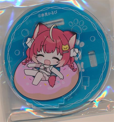 DMMスクラッチ 赤見かるびのいただきま～す! C-3賞 箸置きアクリルスタンド 赤見かるび(水着) ＜お年玉セール＞