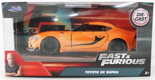 ワイルド・スピード TOYOTA GR SUPRA(オレンジ×ブラック) 【フィギュア】[JADA TOYS] ＜XmasFセール＞