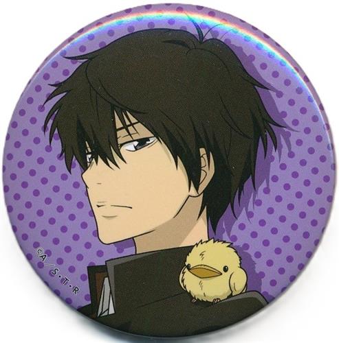 ひこくじ 家庭教師ヒットマンREBORN! -Insieme a un peluche- 缶バッジ 雲雀恭弥 A (E賞単品)