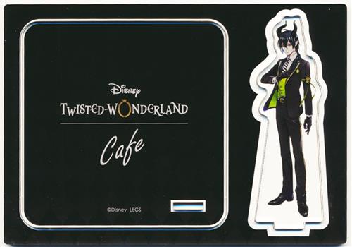 Disney TWISTED-WONDERLAND×OH MY CAFE アクリルスタンドコースター ディアソムニア寮 マレウス・ドラコニア