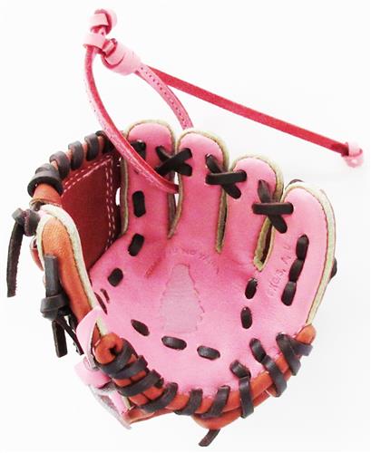 鬼滅の刃×MIZUNO ミニグラブストラップ ピンク 竈門禰豆子