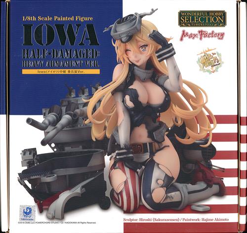 艦隊これくしょん -艦これ- Iowa 中破 重兵装Ver. 【GOODSMILE ONLINE SHOP限定】 【フィギュア】[マックスファクトリー]