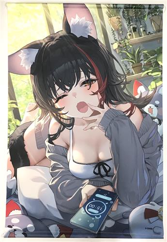 ホロライブ 誕生日記念2025 B2タペストリー 大神ミオ