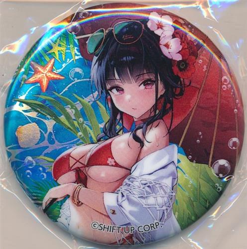 勝利の女神:NIKKE MEGA NIKKE STORE SUMMERフェア 2025 缶バッジSide : B サクラ:ブルーム・イン・サマー