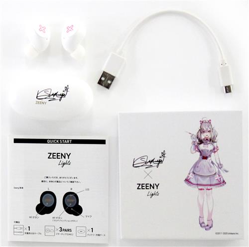 にじさんじ 健屋花那 ワイヤレスイヤホン ZEENY にじさんじタイアップ第2弾。VTuber「健屋花那」のオリジナル録