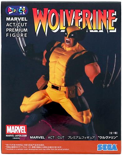 【未開封】MARVEL ACT/CUT プレミアムフィギュア "ウルヴァリン" <NHYセール追加商品>