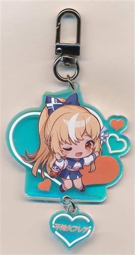 ホロライブ×FANFANS CAFE トレーディングオーロラアクリルキーホルダー 不知火フレア