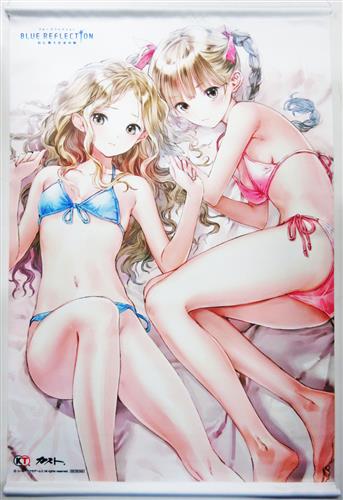 BLUE REFLECTION 幻に舞う少女の剣 B2タペストリー 司城来夢&司城夕月 